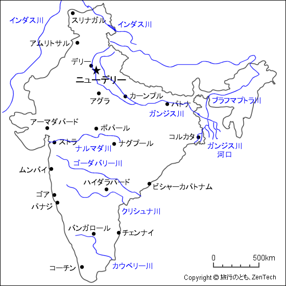 インドの有名な河川にはどんなものがあるん インドの主な河川 Yahoo 知恵袋