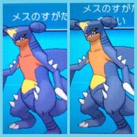 ポケモン色違いのガブリアスって何色なんですか 分かりにくいもんなので 教 Yahoo 知恵袋