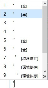 アポストロフィーについてアポストロフィーを打つと 右から左下のカンマで Yahoo 知恵袋
