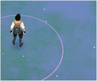 ポケモンgoで地図画面の時にキラキラした玉がたくさんウヨウヨ不規則 Yahoo 知恵袋