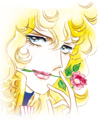 聖闘士星矢 薔薇を口に加えるキャラクターの元祖がアフロディーテだ Yahoo 知恵袋