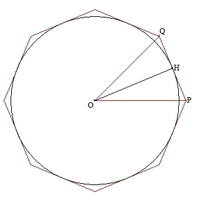 半径1の円に外接する正8角形の面積を求めよ この問題の解説と答 Yahoo 知恵袋