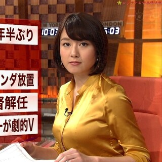 フジテレビの大島由香里アナは巨乳のアナウンサーでしょうか Yahoo 知恵袋