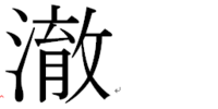 さんずいへんに横並びで 育 と のぶん でなんと読みますか さ Yahoo 知恵袋