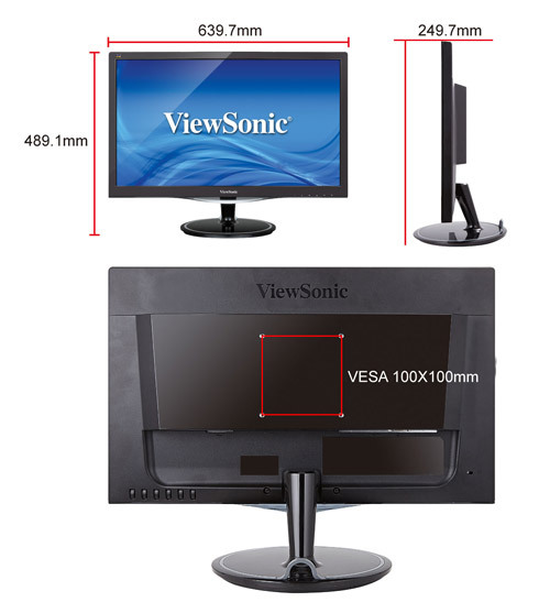 ViewSonicとモニターアームについて - 閲覧ありがとうございま