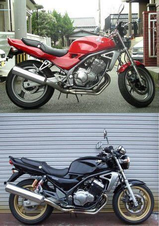 バリオス 一型  問い合わせありがとうございました。 Kawasakiバリオスの1型と2型の見分け方を教えて下さい。できれば