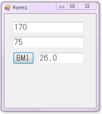 Vb Netでの四捨五入の仕方 下記のtxtbmi Textの計算結果を Yahoo 知恵袋