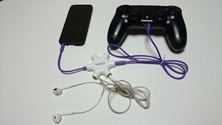 Ps4のゲーム音とスマホのline通話の音を１つのヘッドホンで聞き Yahoo 知恵袋