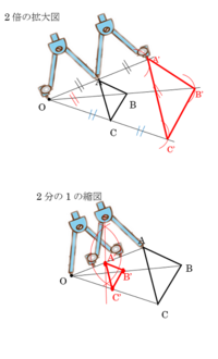 小学6年の問題です 縮図の書き方を教えてください 問題1 下の図に点oを Yahoo 知恵袋