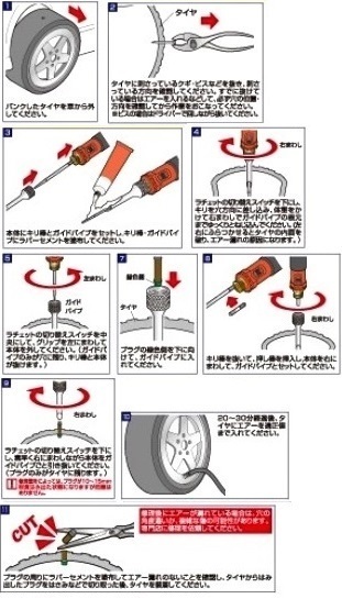 パンク修理した車のタイヤで高速道路走っても大丈夫ですか 大丈夫 Yahoo 知恵袋