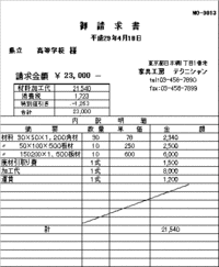 請求書の書き方について教えて下さい とある 公立高校の備品の修 Yahoo 知恵袋