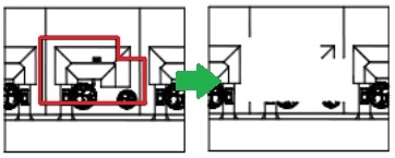 AutoCADレイアウトについてレイアウトでビューポートを使用して表 