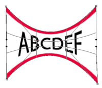 Photoshopのテキストを画像のように変形させる方法があれば教えてく Yahoo 知恵袋