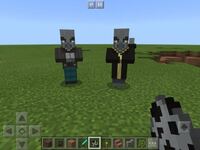 マイクラpeでエヴォーカーとヴィンディケーターがピースフルにしても召喚で Yahoo 知恵袋