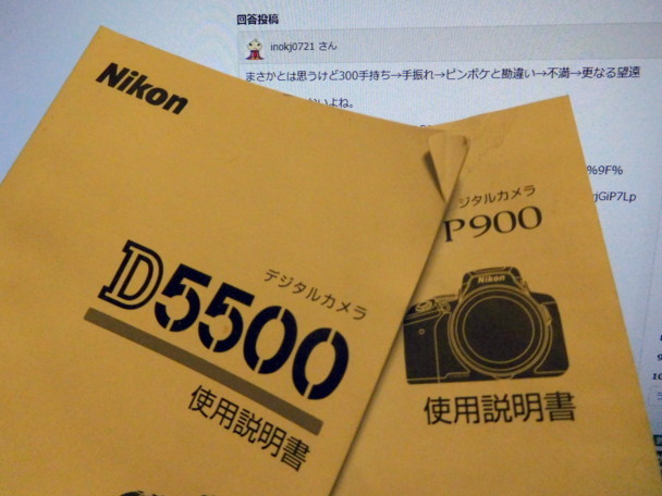D5500を使用している者です。Wズームキットをずっと使用してお