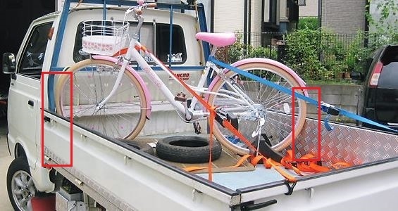 ケイトラ 自転車紐