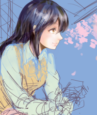 このようなタイプのイラストの塗り方の手順を教えてください このイラストが厚 Yahoo 知恵袋