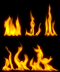 炎の描き方 表現 についてです 私はパソコンのクリスタを使って絵を描 Yahoo 知恵袋