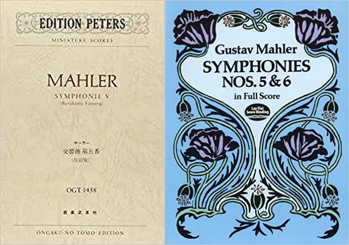 マーラー交響曲5番のスコアを買いたいのですが、どの出版社から買うか