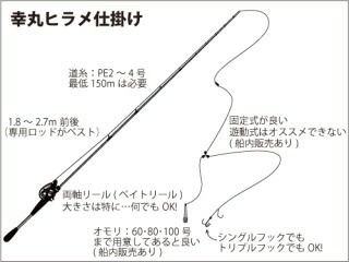 カンパチの泳がせ釣りについて 初心者なのでわかりやすいご回答 Yahoo 知恵袋