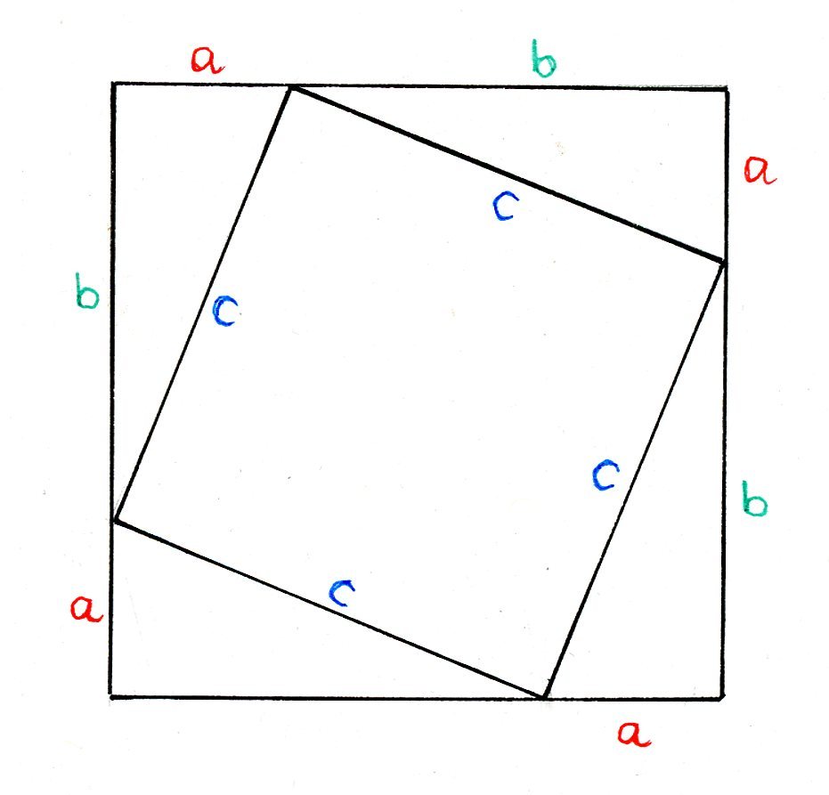 中学生です 宿題で三平方の定理の証明を調べてこいと言われました 中学 Yahoo 知恵袋