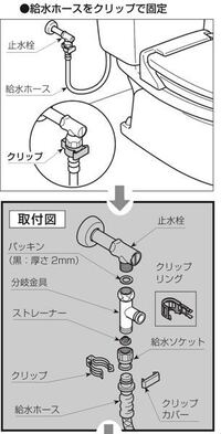 ウォッシュレットの取り付け方で質問です 教えて 住まいの先生 Yahoo 不動産