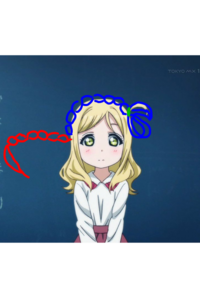 ラブライブ のことりちゃんの髪型ってハーフアップぽくして上の髪の毛を全部右上 Yahoo 知恵袋