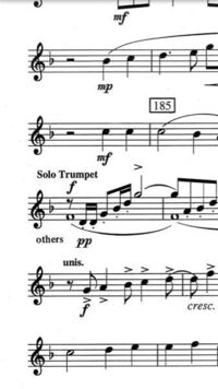 私は吹奏楽部で 今 七夕 という曲をやっています 調べても出てこない音楽記号が Yahoo 知恵袋