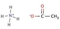 酢酸アンモニウムの構造式を教えてください 下の図のよう Yahoo 知恵袋