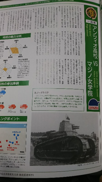 アニメ ガールズ パンツァー からですが 公式解説本か攻略本 Yahoo 知恵袋