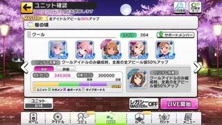 デレステ 放置編成 スコアs