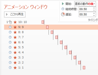 Powerpointで スライドにカウントダウンみたいに数字を Yahoo 知恵袋