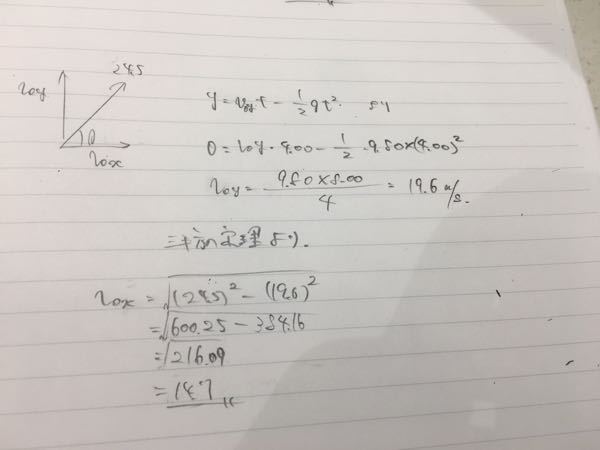 数研出版の総合物理1の問題を - 解説してください！！類題6 - Yahoo