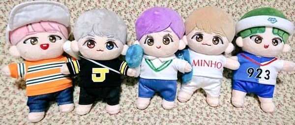 消費税無し SHINeeのぬいぐるみについてです。 ミニマルズ、シャニマルズ - アイドル