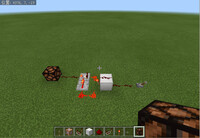 Minecraftのレッドストーン回路で 普段はオフ 信号を受けて Yahoo 知恵袋