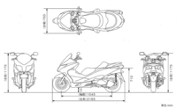 バイクの全長全幅全高はどこからどこの長さなんですか ミラーを除く一 Yahoo 知恵袋