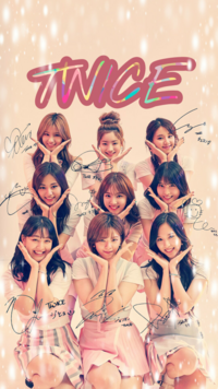 Twiceの画像をロック画面にしたいんですけど誰かくれませんか Yahoo 知恵袋