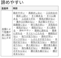 すぐに諦めてしまう性格 という意味を一言で言うと どういう性格 と言え Yahoo 知恵袋