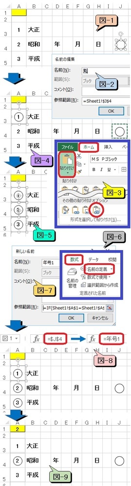 Excel条件付きで自動的に丸を囲む下記を参考に自動で画像を Yahoo 知恵袋