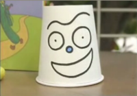 昔nhkの番組で紙コップに顔を描いたみたいなキャラクターいたと思うんですけど Yahoo 知恵袋