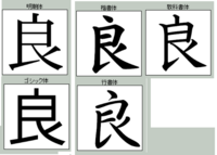 良 という漢字の画数って ７画ですか ８画ですか 世間一般では７画 Yahoo 知恵袋