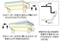 Daiko製照明カバーの外し方を教えてくださいm M品番は分かりません 教えて 住まいの先生 Yahoo 不動産
