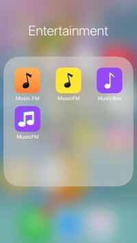 Musicfm 昔のオレンジ色のアイコンの アプリを昨日消しちゃったので Yahoo 知恵袋