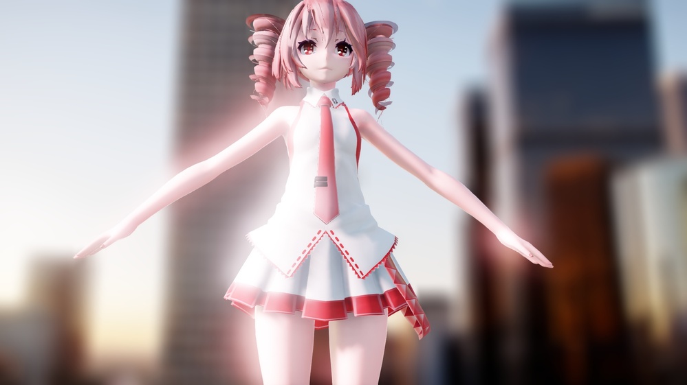 MMDの太陽の光について。 - 写真のような太陽が差し込んでいてモデ 