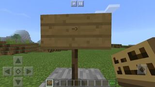 Minecraftpeの看板について質問させていただきます Yahoo 知恵袋