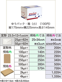 郵便局で売っているゆうパックは定形外で送ることはできないのでしょうか Yahoo 知恵袋