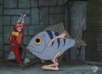 魚人間魚に手足が生えているキャラクターが思い出せません胴体もあ Yahoo 知恵袋