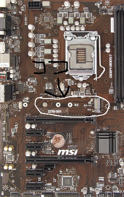 z370-s01というbtoパソコンだけのマザボにm.2のスロ... - Yahoo!知恵袋