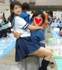 スカートでお姫様抱っこされた時 パンツが見えないようにするにはどうしたらい Yahoo 知恵袋