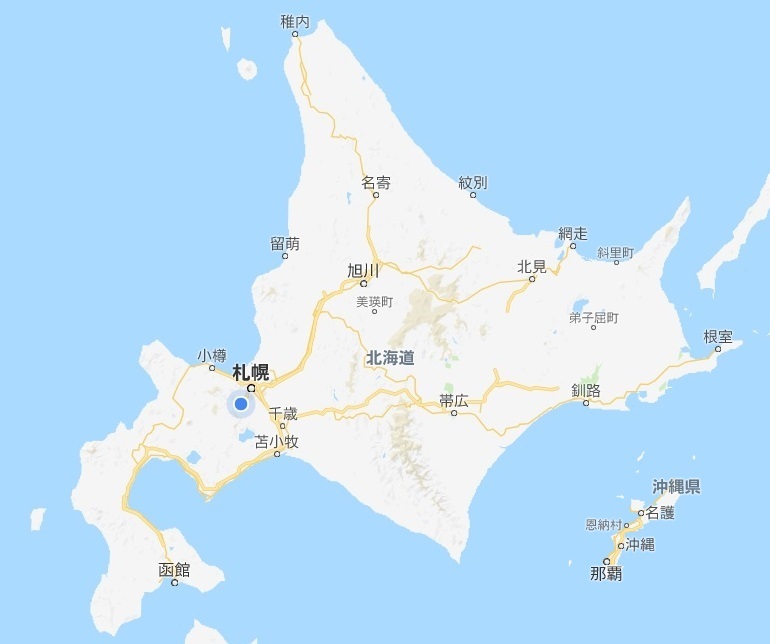 質問です 面積だけで言うと北海道は沖縄県何個分ありますか Yahoo 知恵袋